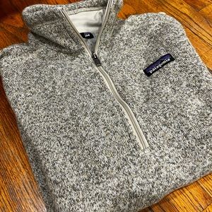 Patagonia Better Sweater 1/4 Zip Fleece Pullover Medium